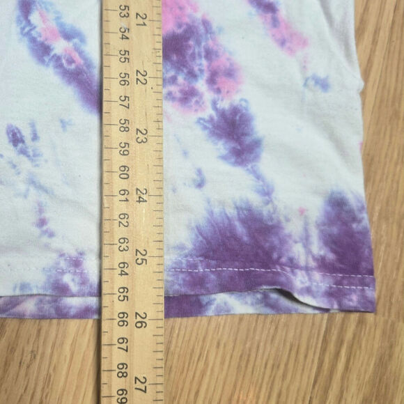 D.A.R.E. To Keep Kids Off Drugs Purple Tie-Dye T-Shirt Unisex Size Small Hipster - Picture 6 of 6